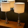 Paire de lampes vintage