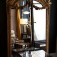 Table basse miroirs anciens