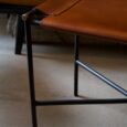 Tabouret en cuir