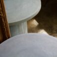 Table basse ronde en fibre de béton