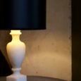 Petite lampe en marbre