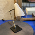 Lampe articulée, blanc poudré