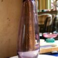 Vase vintage couleur lila