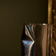 Pichet en acier poli miroir