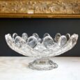 Coupe sur pied en verre