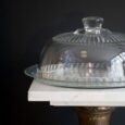 Grande cloche en verre ancienne