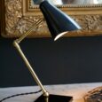 Lampe articulée, noir mat