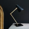 Lampe articulée, noir mat