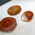 Agate couleur feu