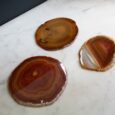 Agate couleur feu