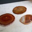 Agate couleur feu