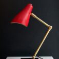 Lampe articulée, rouge