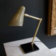 Lampe articulée, olive effet pailleté