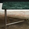 Table basse en marbre vert