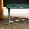 Table basse en marbre vert