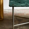 Table basse en marbre vert