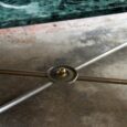 Table basse en marbre vert