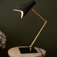 Lampe articulée, noir mat