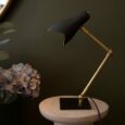 Lampe articulée, noir mat