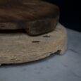 Sous plat rond en bois