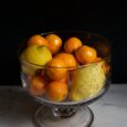 Coupe en verre sur pied