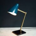 Lampe articulée bleu canard