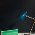 Lampe articulée bleu canard