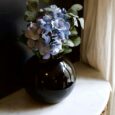 Vase rond en opaline