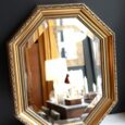 Petit miroir forme hexagonale