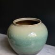 Vase porcelaine turquoise