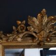 Miroir ancien en bois