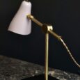 Lampe articulée rose poudré