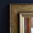 Miroir ancien en bois