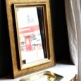 Miroir ancien en bois