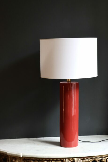 dealeuse-boutique-decoration-vintage-paris-ceramique-rouge-abat-jour