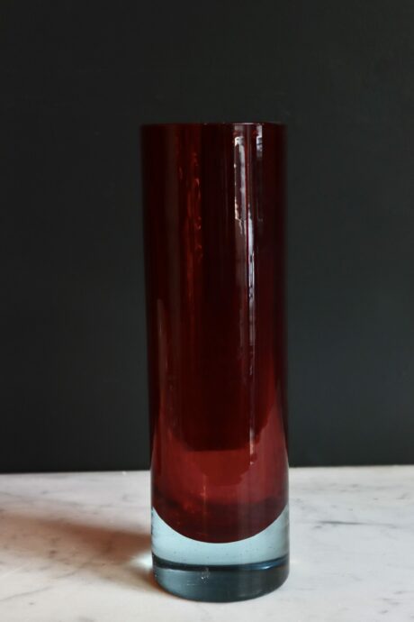 dealeuse-boutique-decoration-vintage-ancien-paris-vase-verre-sommerso-rouge-bleu