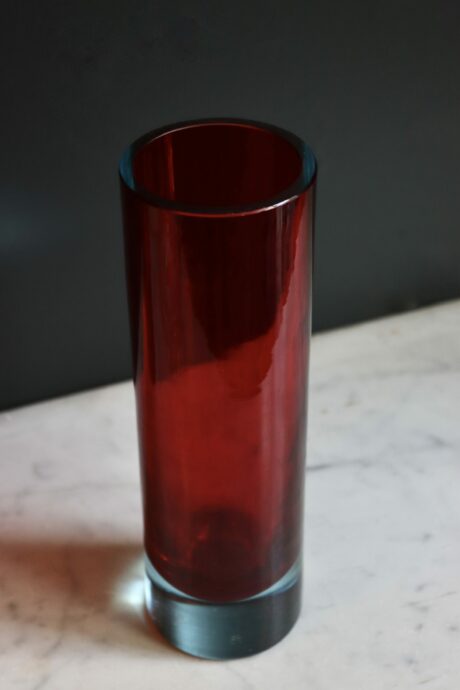 dealeuse-boutique-decoration-vintage-ancien-paris-vase-verre-sommerso-rouge-bleu