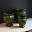 Cache pot vase en terre cuite