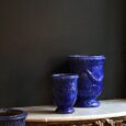 Cache pot vase en terre cuite