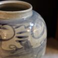 Grand vase en porcelaine