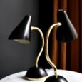 Lampe noir mat