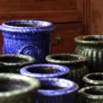 Cache pot vase en terre cuite