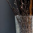 Vase verre de biot transparent