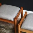 Paire de tabourets scandinaves
