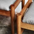 Paire de tabourets scandinaves