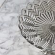 Compotier ancien en verre