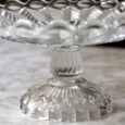 Compotier ancien en verre