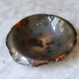 Agate creuse rouge
