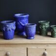 Cache pot vase en terre cuite