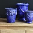 Cache pot vase en terre cuite
